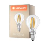 Ledvance Classic LED E14 Pear Filament Clear 2.2W 470lm - 827 Extra Warm White | Replaces 40W
