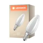 Ledvance LED Classic E14 Candle Filament Frosted 2.2W 470lm - 827 Extra Warm White | Replaces 40W