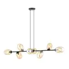 Emibig Pendant Pandora Steel Black | Suitable for 8x E14 - Max 10W